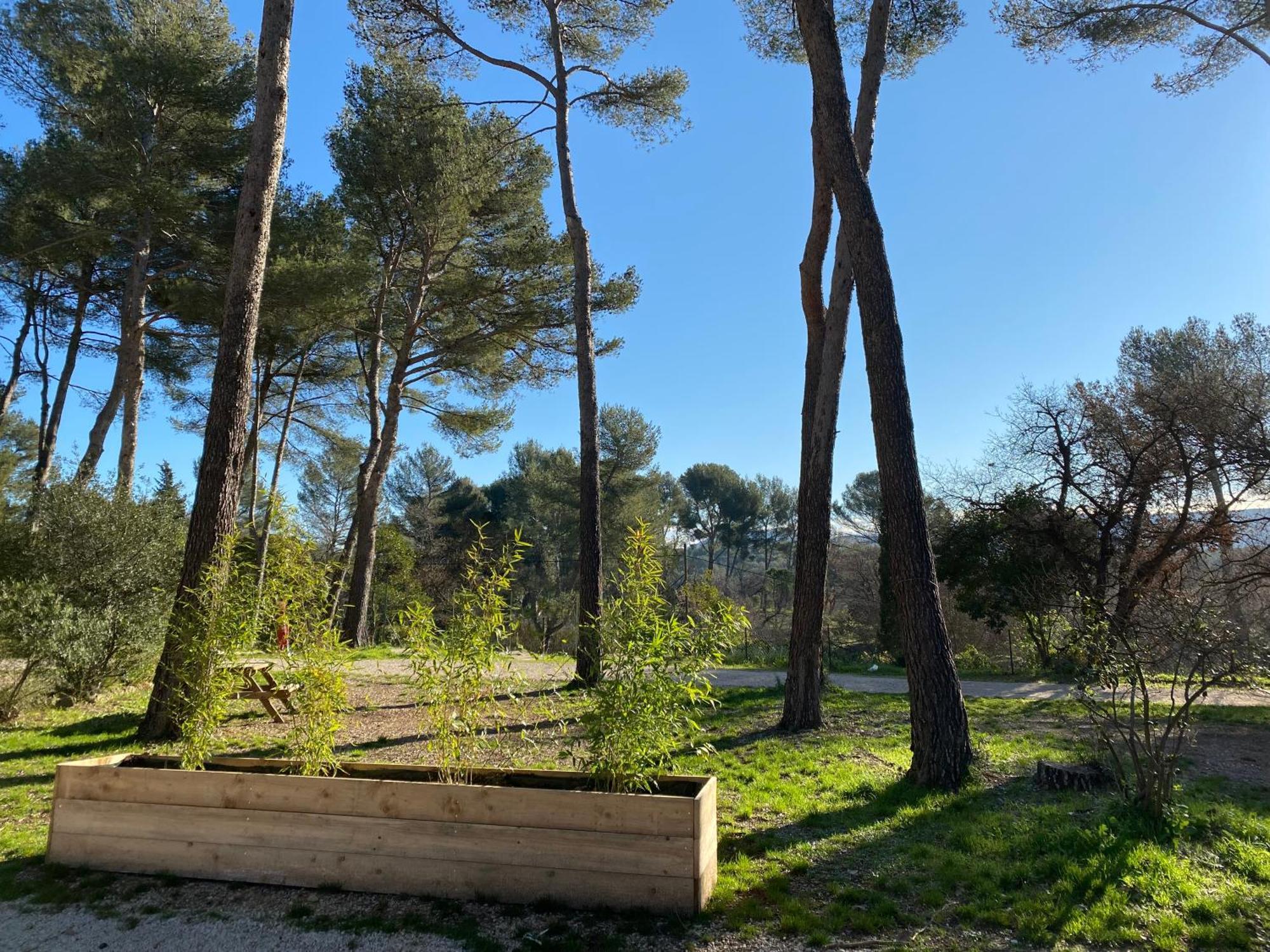 Camping Du Garlaban Обань Экстерьер фото