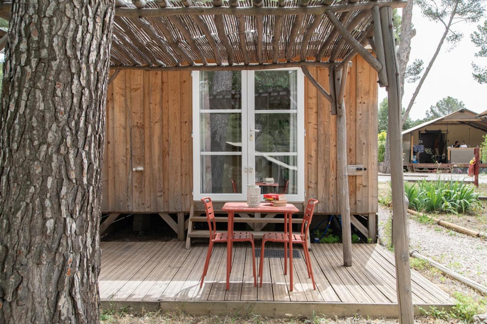 Camping Du Garlaban Обань Номер фото