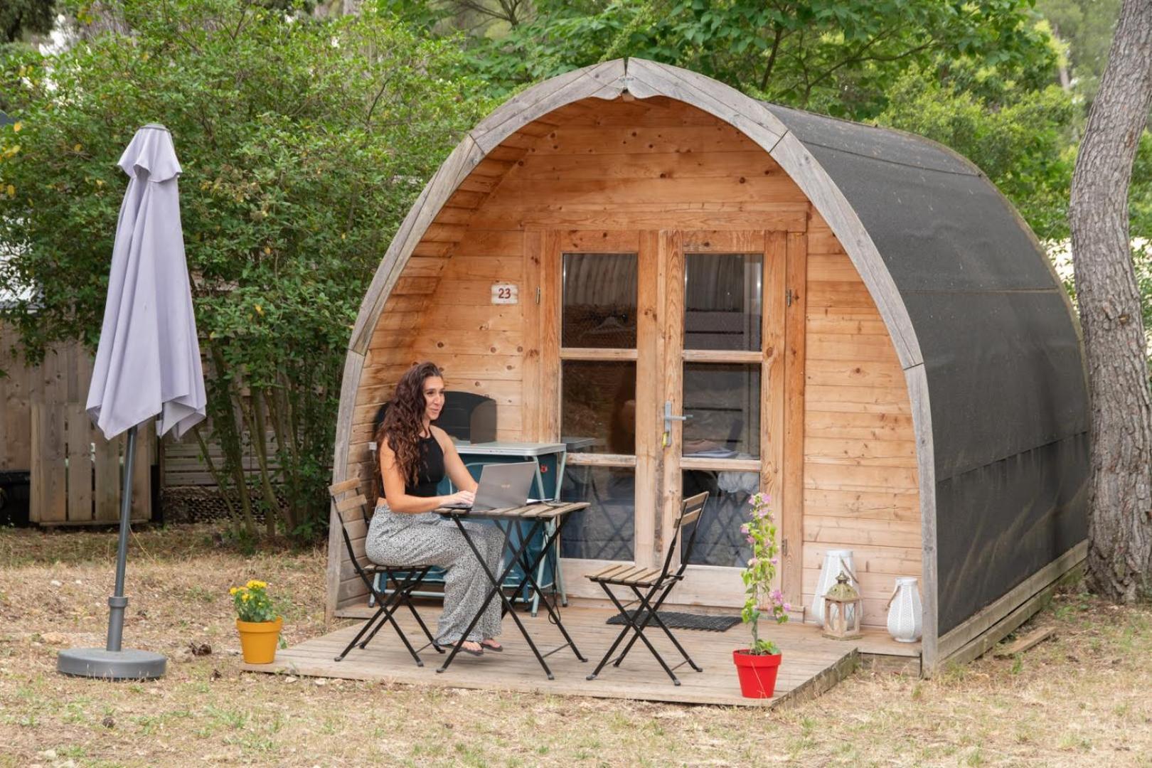 Camping Du Garlaban Обань Экстерьер фото