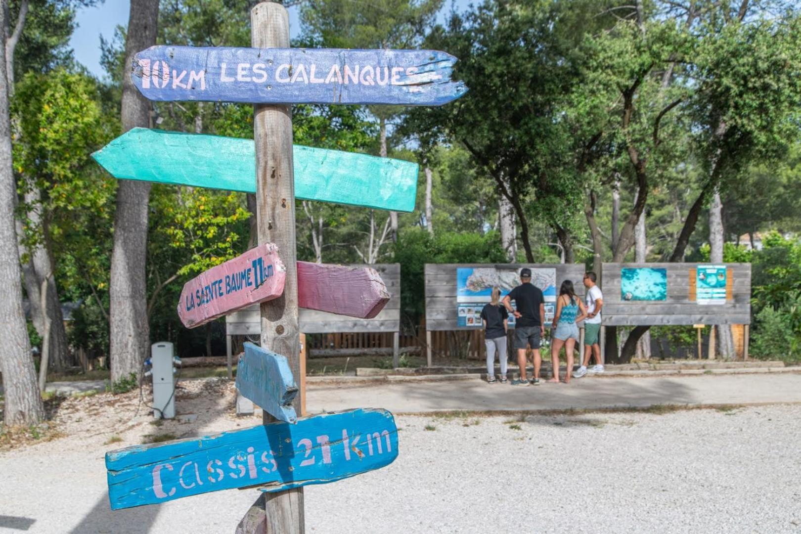 Camping Du Garlaban Обань Экстерьер фото